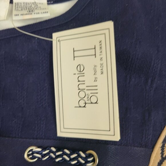 Bonnie & Bill By Holly Sweater Womens Size Medium Blouse Retro VTG NWT - Picture 2 of 12